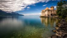 Chateau De Chillon, Lake Geneva, Switzerland